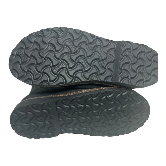 Birkenstock Women's Uppsala Shearling Suede Leather Boot in Graphite Sz: 36/5 - Picture 7 of 9